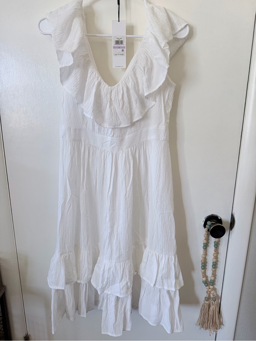 Calvin Klein White Dress NWT